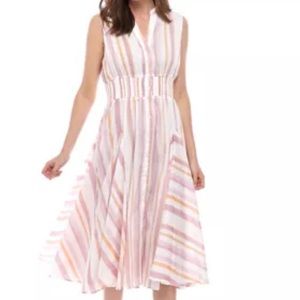 Philosophie candy stripe Spring dress